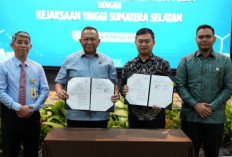 Kajati Sumsel Teken Kerja Sama dengan PLN Icon Plus, Terkait Apa?