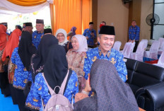 Halal Bi Hahal dengan Ratusan Para Guru di Palembang, Ini yang Disampaikan Ratu Dewa