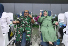 Rayakan HUT ke-80 Persit, Korem Gapo Targetkan Kumpulkan Ribuan Kantong Darah