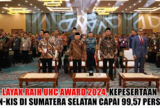 Layak Raih UHC Award 2024, Kepesertaan JKN-KIS di Sumatera Selatan Capai 99,57%