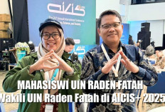 Wakili UIN Raden Fatah di AICIS+ 2025, Mahasiswi Cantik ini Paparkan Gagasan Zikir sebagai Terapi Sufistik
