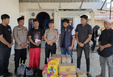 Empati Tanpa Batas, Kapolres Muratara Beri Santunan dan Trauma Healing ke Keluarga Korban