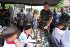 SD Negeri 88 Palembang Giliran Program Kodam II/Sriwijaya Dapur Masuk Sekolah