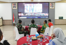 Siap Sukseskan Program TMMD ke-128, Kasrem Gapo Ikuti Rakornis Bersama Mabesad