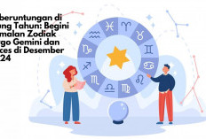 Keberuntungan di Ujung Tahun: Begini Ramalan Zodiak Virgo, Gemini dan Pisces Jelang Nataru 2024/2025