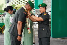 Pangdam II Sriwijaya Pimpin Tradisi Pelepasan, Siapakah Jenderal Itu?