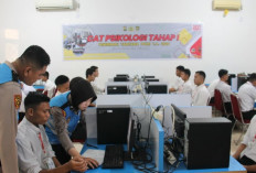 Seleksi Tamtama Polri 2026, Ini Jumlah Peserta Jalani Tes Psikologi CAT di Polda Sumsel