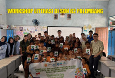 Membaca itu Seru, Belajar Jadi Asik, UIN Raden Fatah Gelar Workshop Literasi Gen Alpha di SDN 82 Palembang