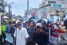 Datangi Mapolda Sumsel, Ini Desakan AMOL Sumsel