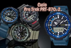 Review Casio Pro Trek PRT-B70-2, Jam Tangan Canggih Terbaru yang Cocok untuk Kegiatan Outdoor Ekstrem