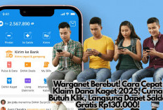 Warganet Berebut! Cara Cepat Klaim Dana Kaget 2025, Cuma Butuh Klik, Langsung Dapet Saldo Gratis Rp130.000!