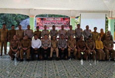 Cegah Kebakaran Hutan, Polsek RKT Libatkan Seluruh Kepala Desa dalam Sosialisasi Khusus