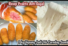 Anti Gagal! Begini Cara Mudah Membuat Corn Dog Mozzarella, Street Food Populer yang Jadi Favorit Banyak Orang