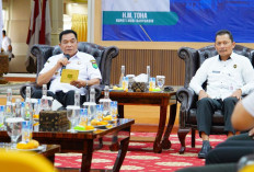 Bupati Muba Sambut Kemenko Polhukam, Bahas Sinergi Keimigrasian