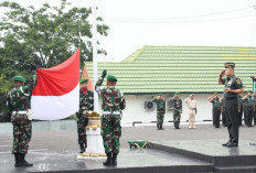 Pimpin Upacara Bulanan, Danrem Gapo Bacakan Amanat Pangdam, Beginilah Bunyinya