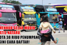 Kemenhub Gelar Mudik Gratis Nataru, Kuota 38 Ribu Penumpang, Begini Cara Daftar!