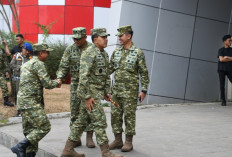 Dampingi KSAD di Apel Akbar, Danrem Gapo Minta Satlinmas Aktif Bantu Cegah Karhutla
