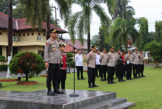 Apel Pagi, Tegas! Ini yang Disampaikan Kapolres Ogan Ilir pada Jajarannya