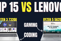 Adu Performa! Lenovo IdeaPad Slim 3 Ryzen 5 5625U vs HP 15 Ryzen 3 7320U, Pilih Mana?