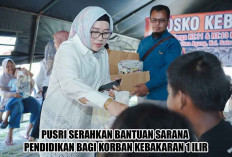 Bangkit Pascakebakaran 1 Ilir, Pusri Palembang Pastikan Pendidikan Anak-Anak Tetap Berlanjut