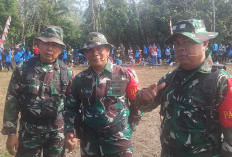 Solid Kunci Sukses TMMD 128 Antar Perwira Kodim 0405 Lahat