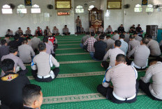 Polres Ogan Ilir Gelar Binrohtal, Bahas Hikmah Berkurban dan Tata Caranya