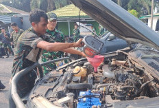 Tim Asnik Denpal ll/4 Lahat Geruduk Makodim 0405/Lahat, Ada Apa Gerangan 