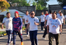 Imigrasi Kelas I TPI Palembang Gelar Coffee Morning dan Senam Bersama Media, Ini Tujuannya