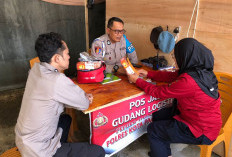 Persiapan Pengamanan TPS pada Hari-H Pemilu, Personel Polres Pagaralam Dicek Lagi Kesehatannya