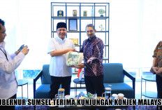 Konjen Malaysia Temui Gubernur Sumsel Herman Deru di Palembang, Bahas Apa Kira-Kira?