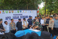 Kodam II Sriwijaya dan Forkopimda Gelar Ikrar Bersama Tata Kelola Sumur Minyak Rakyat di Lahat