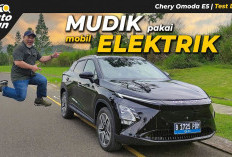 Mudik Pakai Mobil Listrik Ini Gak Pake Khawatir, Pakai Chery Omoda E5