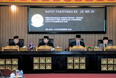 Tujuh Fraksi DPRD Palembang Setujui Empat Raperda Untuk Dibahas