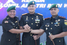 Serah Terima Jabatan Dandim Muara Enim, Ini Pesan Tegas Danrem Gapo