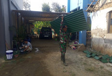 Panas Bukan Halangan! Satgas TMMD 129 Kodim Salatiga Genjot Pembangunan Desa Cukil Bersama Warga