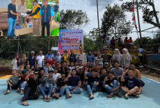 Anggota DPRD Lahat Buka Turnamen Bola Voli di Sukarami, Ini Harapannya