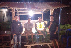 Gaungkan Lingkungan Kondusif, Anggota Koramil 405-06 Muara Pinang Patroli Bareng dengan Komduk