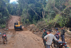 Sarana dari Program TMMD Kodim Lahat Ini Penting bagi Warga Desa Lubuk Tampang