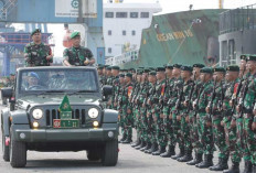 Sambut Langsung Personel Satgas Pamtas Yonif 200 Bhakti Negara dari Papua, Ini Kata Pangdam