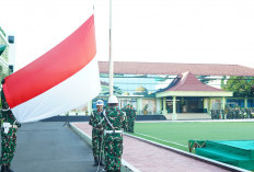 Upacara Bendera Mingguan, Ini Penekanan Irup ke Prajurit Kodam II Sriwijaya
