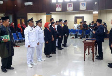 Sekda OKU Timur Ambil Sumpah 43 Pejabat, Ini Pesan Tegasnya