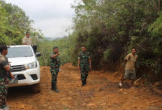 Prajurit Kodim Lubuk Linggau Buka Jalan Desa Sukomoro, Ini yang Dilakukan