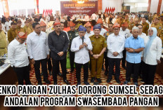 Menko Pangan Zulhas Beber Langkah Jitu Jadikan Sumsel Sebagai Andalan Program Swasembada Pangan