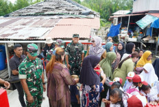Dampingi Pangdam II Sriwijaya, Danrem Gapo Hadiri Peresmian Jembatan Gantung di Tulung Selapan