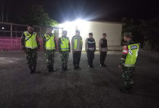 PATROLI KEAMANAN! Anggota Babinsa Koramil 405-07 Pulau Pinang Siap Berikan Rasa Nyaman 