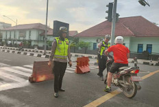 Polrestabes Palembang Kawal Uji Coba CFD Tahap II, Berikut Lokasinya 