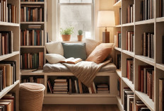 Sudut Ngechill Tercozy! 6 Desain Perpustakaan Mini di Rumah, Cuma di Sini Nongkrong Sekaligus Recharge Otak
