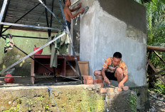 Satgas TMMD ke-128 Fokus Pekerjaan Ini Demi Selesaikan Pembangunan MCK Titik 1