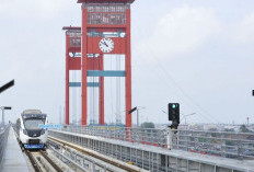 Melampaui Standar Jakarta: LRT Sumatera Selatan Bawa Palembang ke Era Transportasi Modern, Nikmati View Ampera