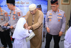 Dalam Rangka Hari Jadi Ke-74, Humas Polri Berikan Tali Asih Kepada Anak Yatim, Berapa Jumlahnya